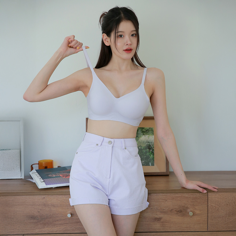 (N배송) DDO 내추럴 볼륨핏 노와이어 심리스브라 패드일체형 머랭브라 3종세트, 85A, 3장 이미지 6