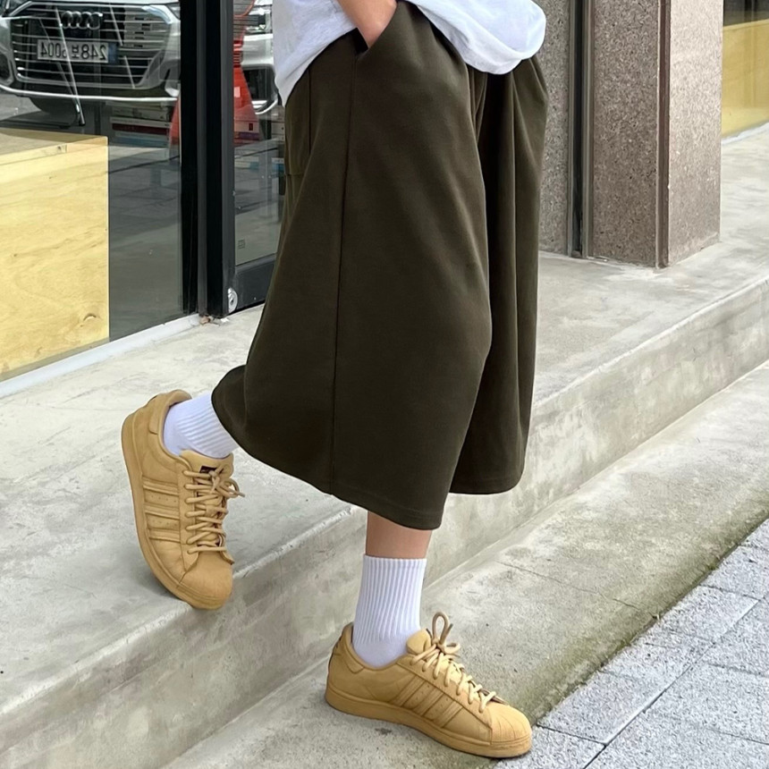 남자버뮤다팬츠 벌룬팬츠 남자빅사이즈반바지 통큰바지 사진 5