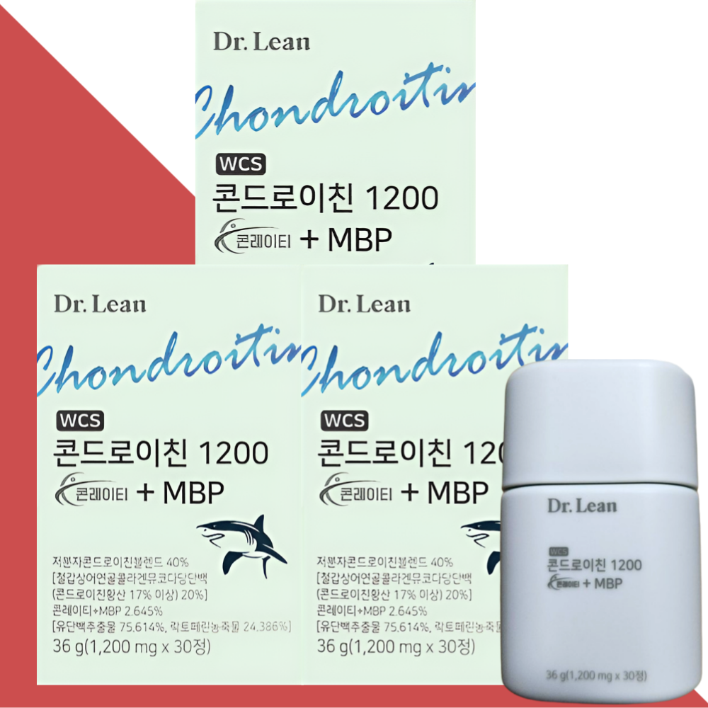 닥터린 콘드로이친 1200 콘도로이친 엠비피 MBP 30정X3개