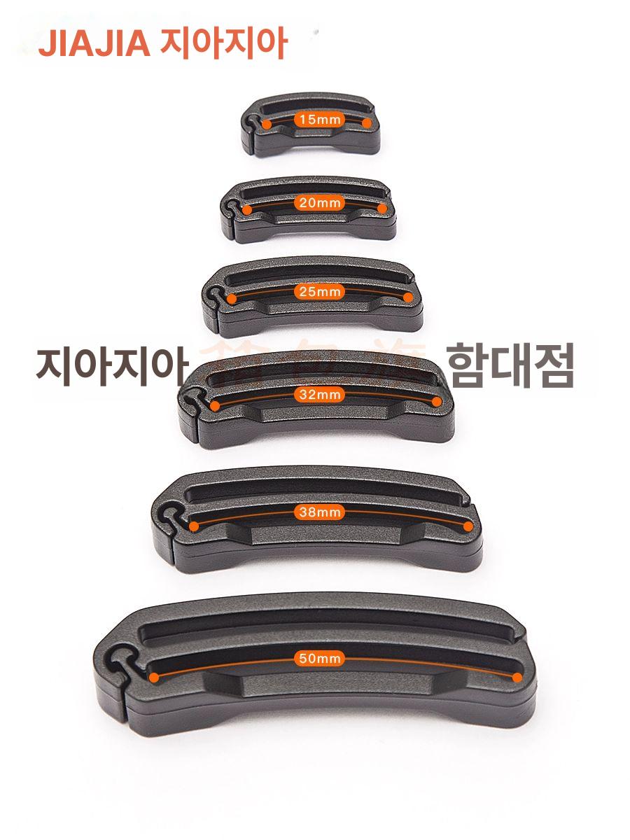고리 고정핀 웨빙 원컬러 초과 티타늄 내경 클립 나사 A걸이 15mm - 상세 이미지 4