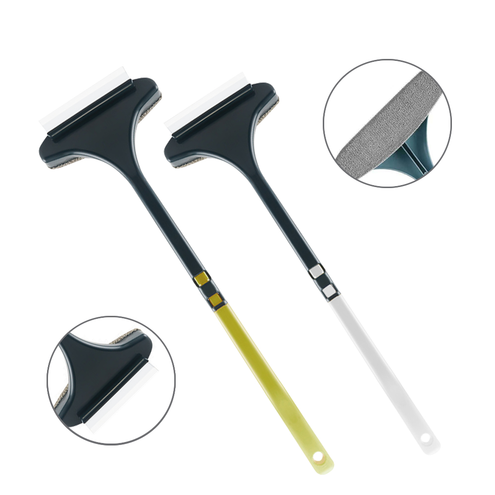 (멀티 청소솔 A타입 소형) 투인원 스퀴지 겸용 방충망 유리창 먼지 창문 청소 청소기 - 상품 이미지