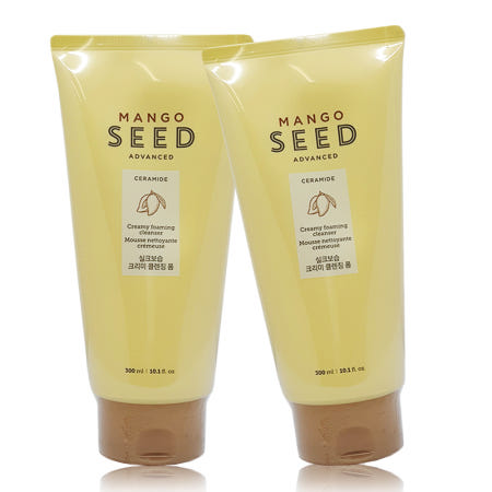 더페이스샵 망고씨드 실크보습 클렌징폼 300ml+300ml