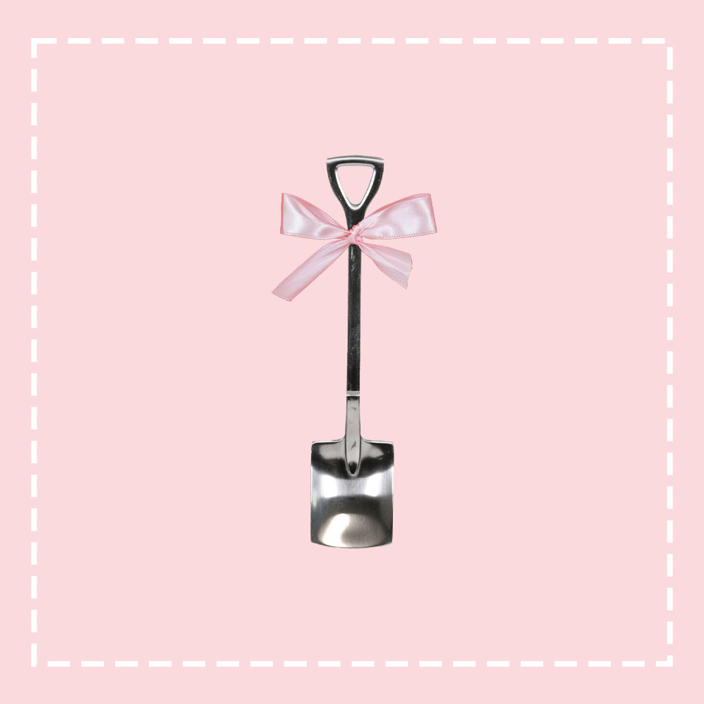 삽모양 아이스크림 스푼 요거트 빙수 숟가락 12cm - 상세 이미지 2