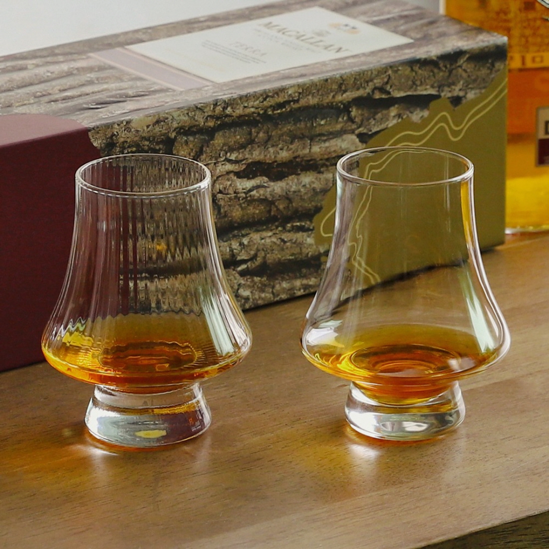 싱글몰트 위스키잔 꼬냑잔 테이스팅 유리잔 양주잔 스탠다드 퍼널형 브랜디 글라스 2종 - 상세 이미지 3
