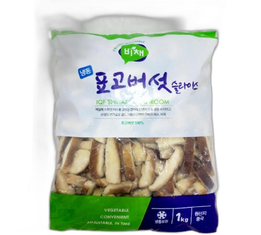 냉동 표고버섯 슬라이스 1kg : 식재온