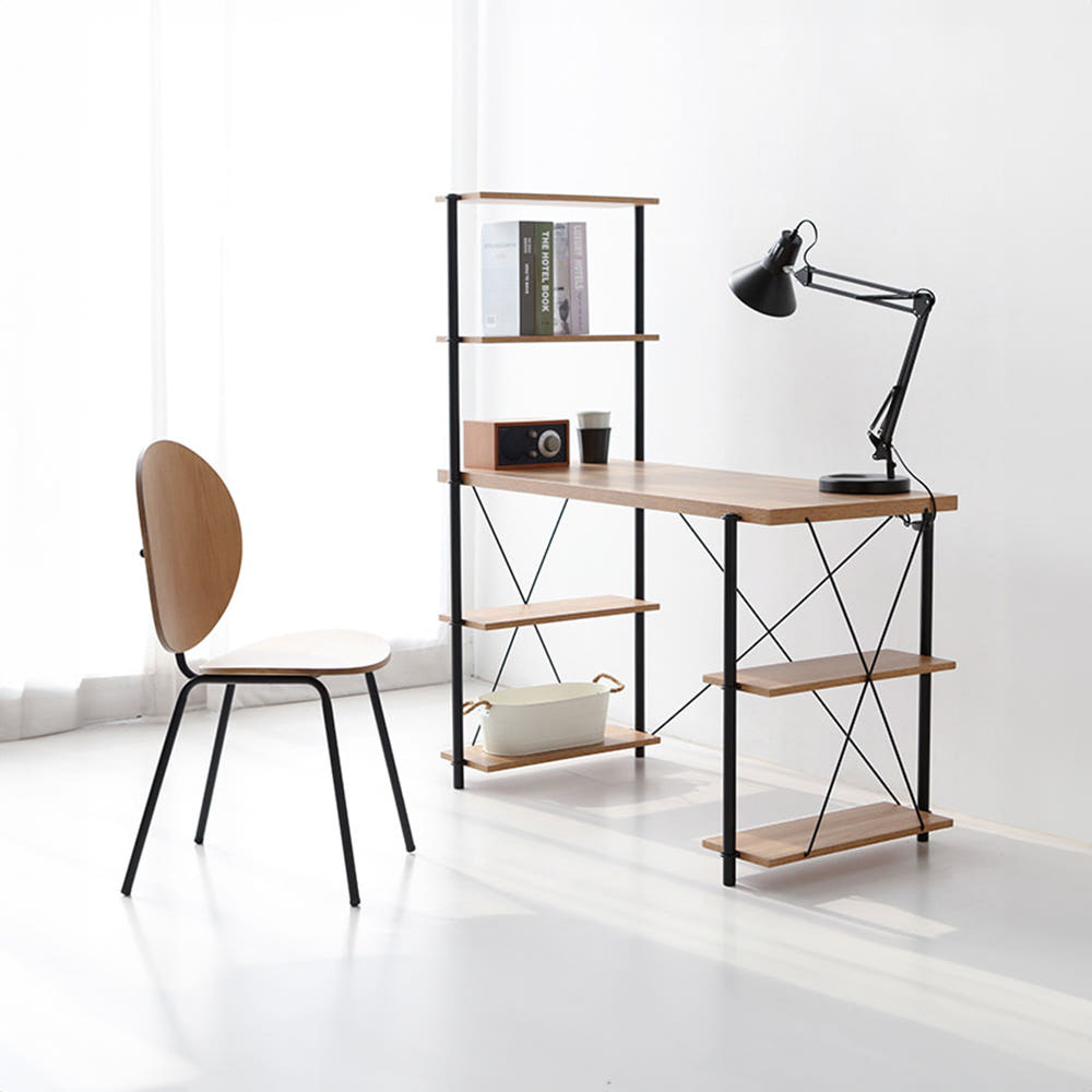 이지보 툴프리 H형 책상 120x56x74, 리베라오크 2210.5486