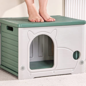 길고양이 집 플라스틱 고양이 숨숨집 강아지 하우스 겨울 방수 보온 길냥이... 솔직 후기 | 실제 사용자 리뷰 총정리 - 상품 이미지 4