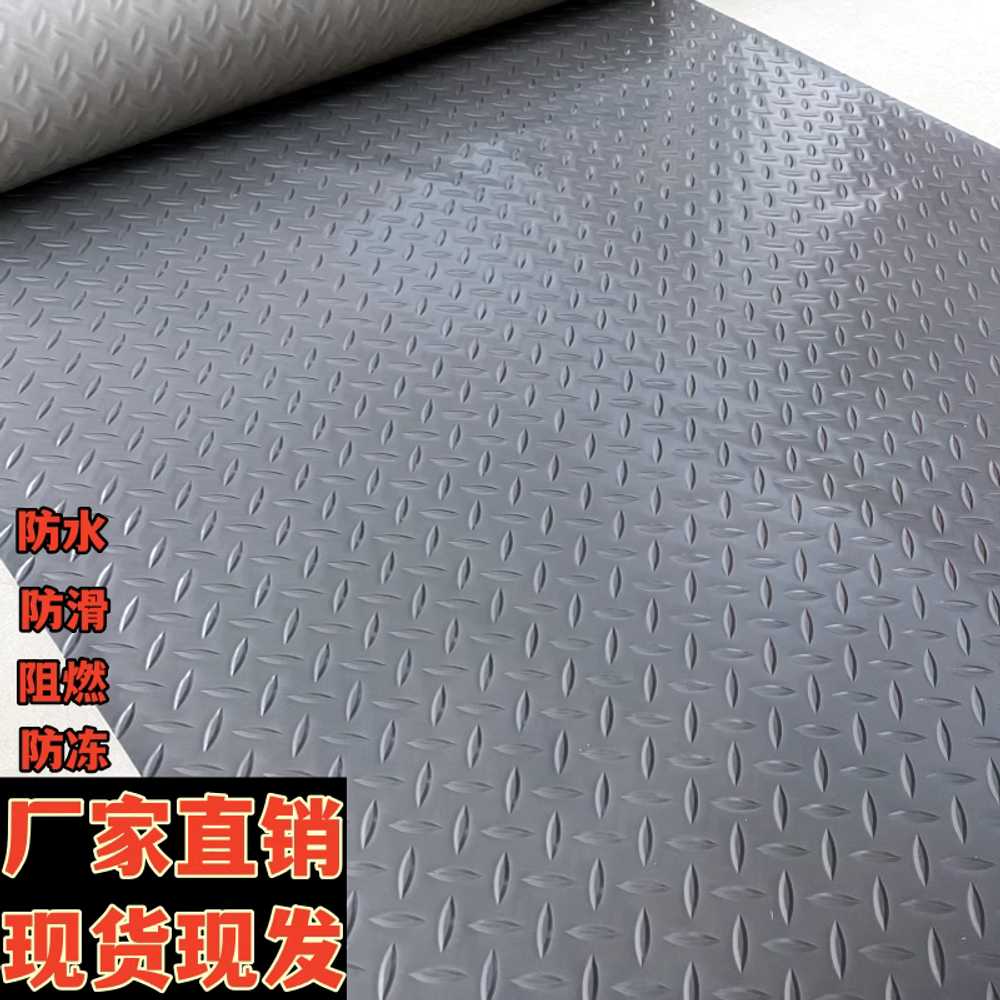 PVC 고무매트 바닥재 미끄럼방지 작업장 창고 공장 깔판 3x0.6m - 상세 이미지 3