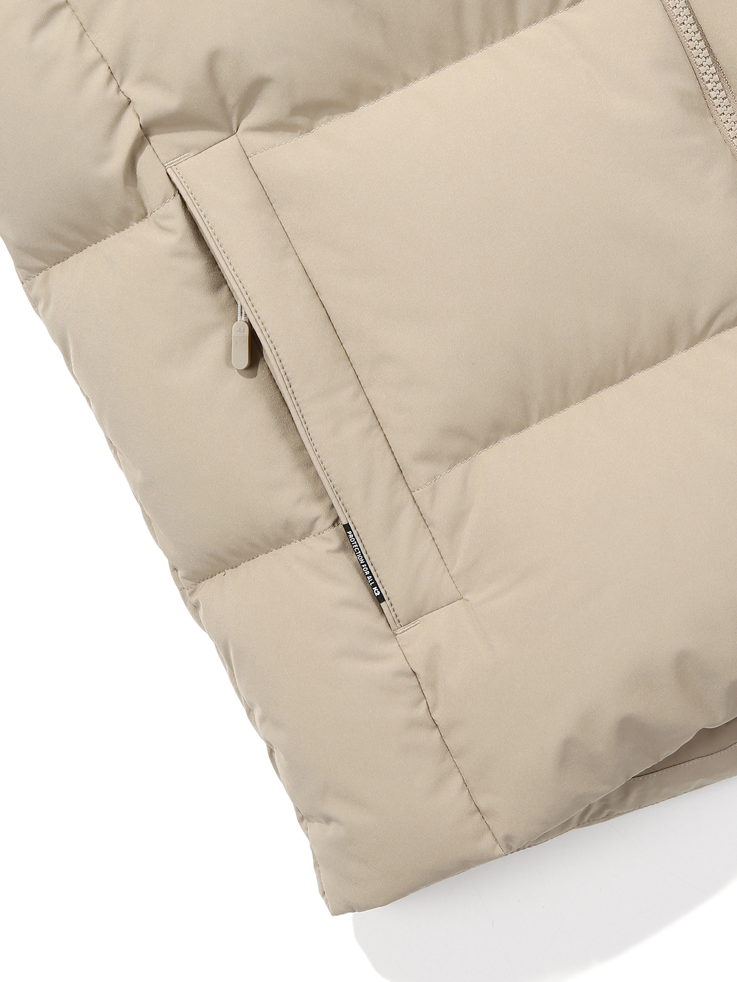 [본사직영] K2 남성 BOOST_스탠다드 미들 다운_N/BEIGE(NATURAL BEIGE) KMW23595GJ 이미지 7