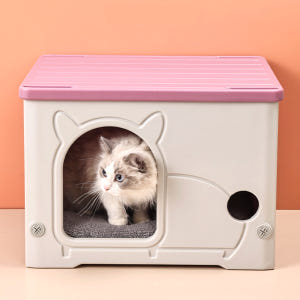 길고양이 집 플라스틱 고양이 숨숨집 강아지 하우스 겨울 방수 보온 길냥이... 솔직 후기 | 실제 사용자 리뷰 총정리 - 상품 이미지 2