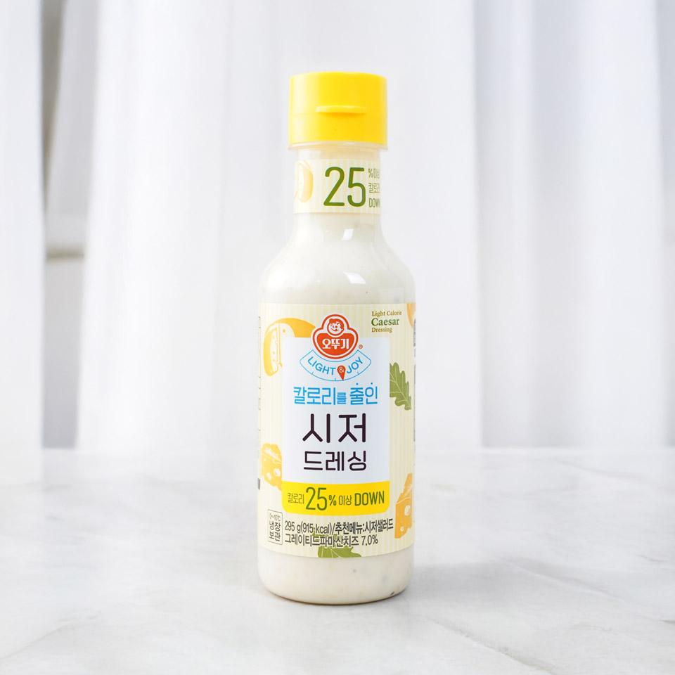 메가마트 오뚜기 칼로리를 줄인 시저드레싱 295g - 메인 이미지