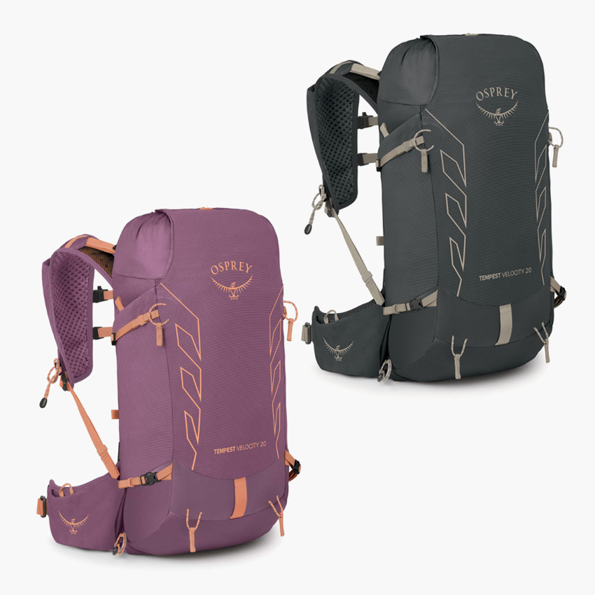 오스프리 템페스트 벨로시티 20 여성용 경량 등산 백패킹 배낭