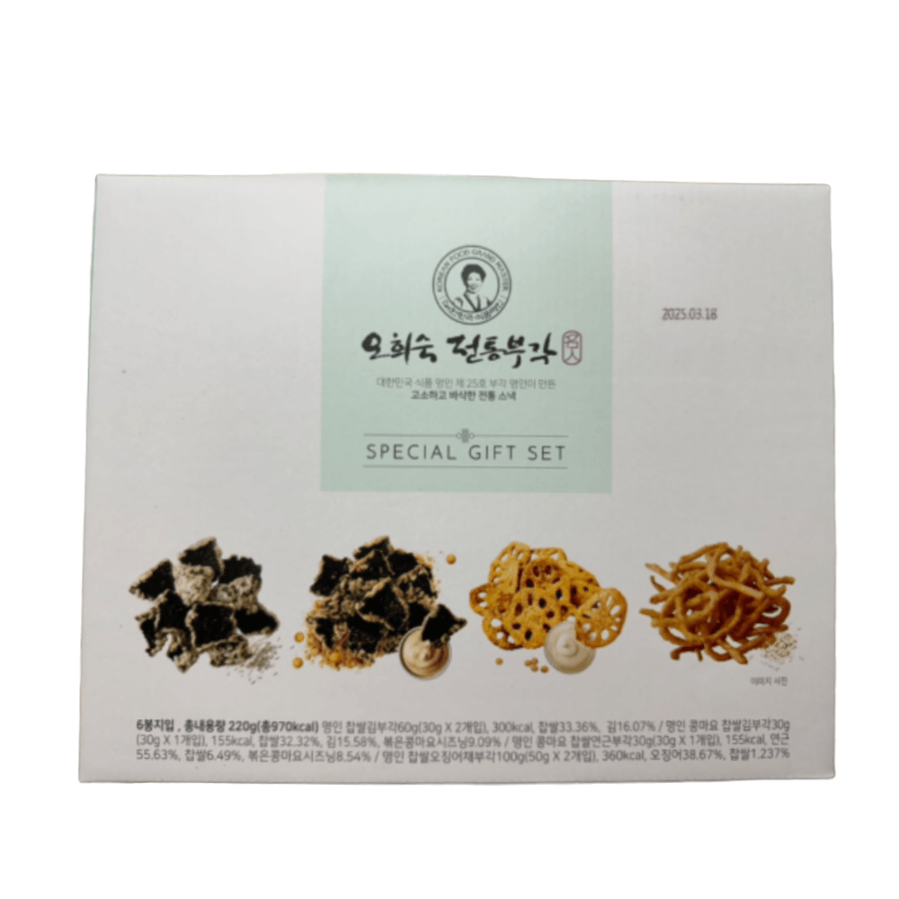 딜라이트 프로젝트 명인 부각 선물세트 6입 1세트 : 일동상사