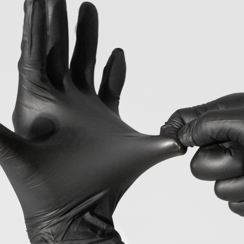 스테츠 엑스퍼트 니트릴 장갑 100매 두꺼운 일회용 식품용 요리 위생 고중량