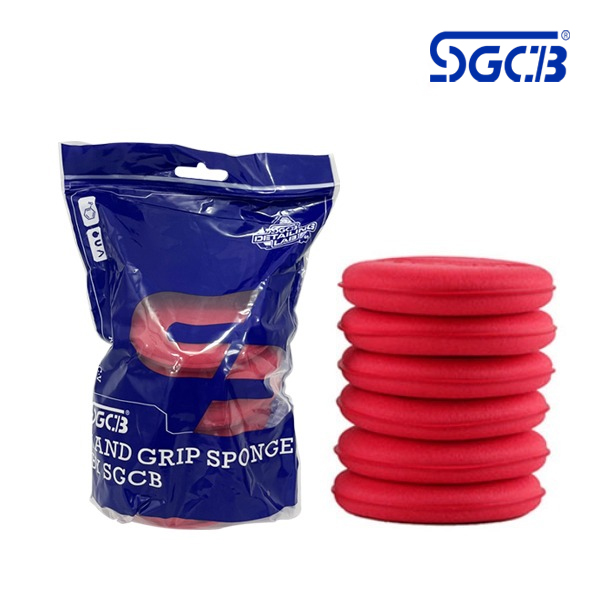SGCB 왁스스펀지 어플리케이터 셋트(6개 한묶음) - 상품 이미지