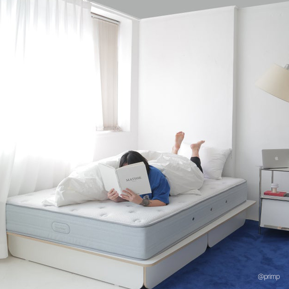 슬립퍼 밸런스드 프라임 단단한 허리 침대 매트리스 스프링 쿨폼 25cm, Q(퀸), 하드