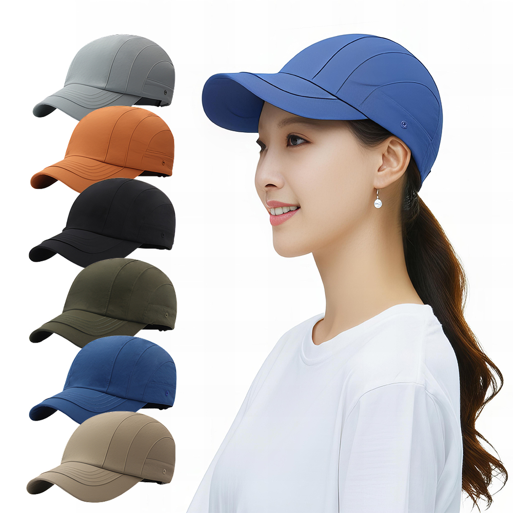 나일론 캠프캡 러닝 트레일 운동 단체 볼캡 모자 - 상품 이미지