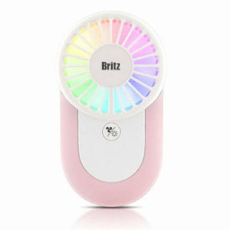 Britz 브리츠인터내셔널 BZ-FN2 충전식 슬림 핸디 손 선풍기 (핑크)