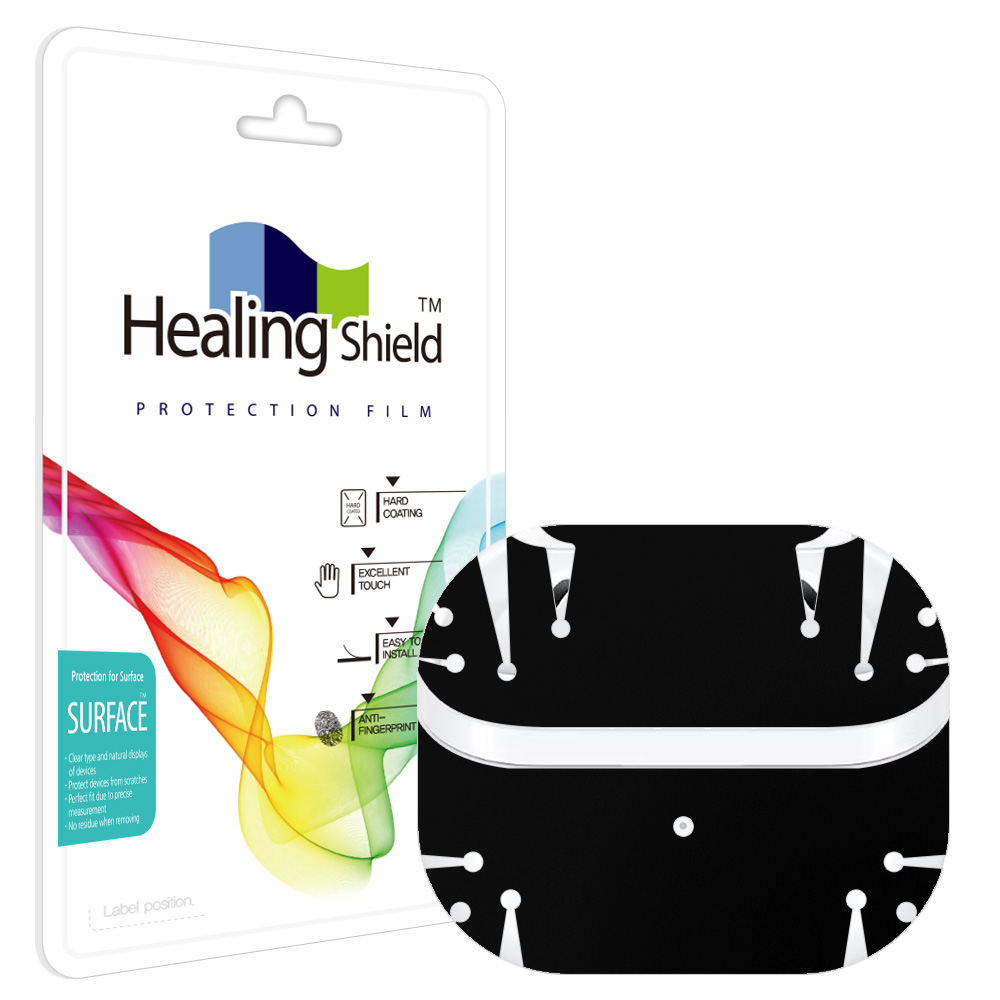 갤럭시 버즈3 블랙 외부보호필름 2세트