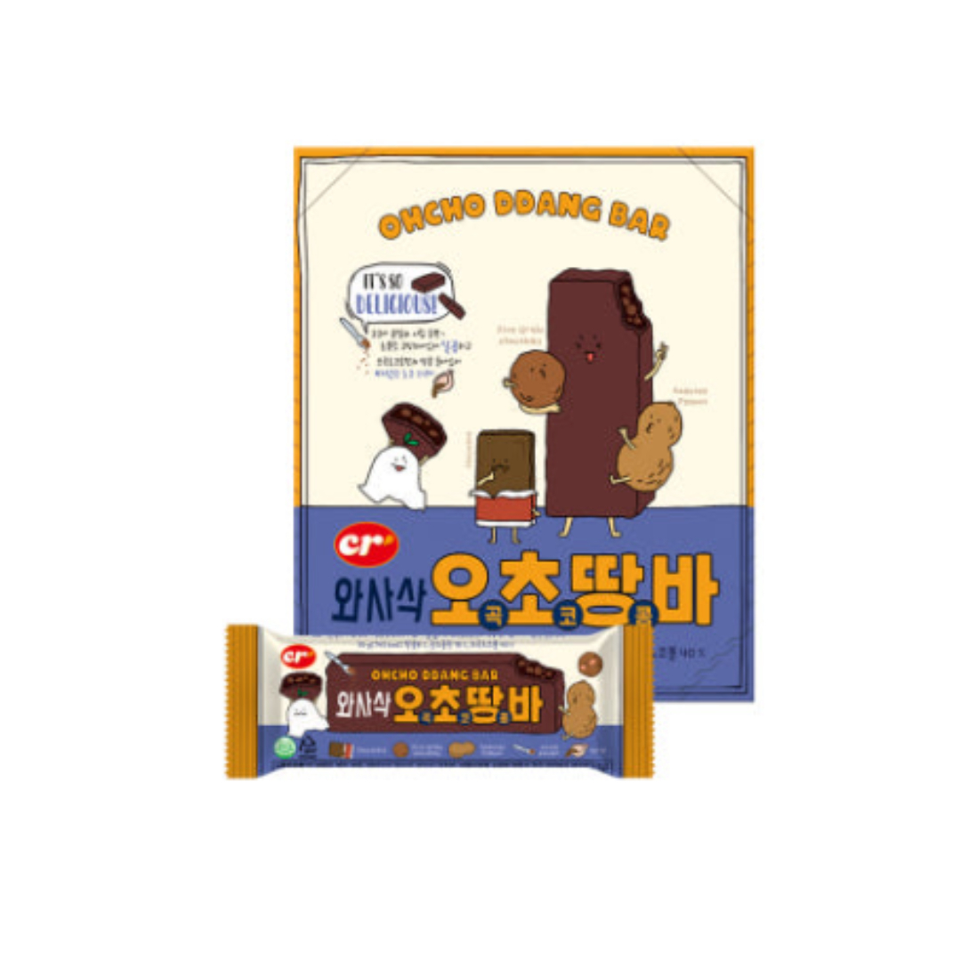 씨알로 휴대용 식사대용 곡물 땅콩 오초땅바 30g X12 : 이리와코리아
