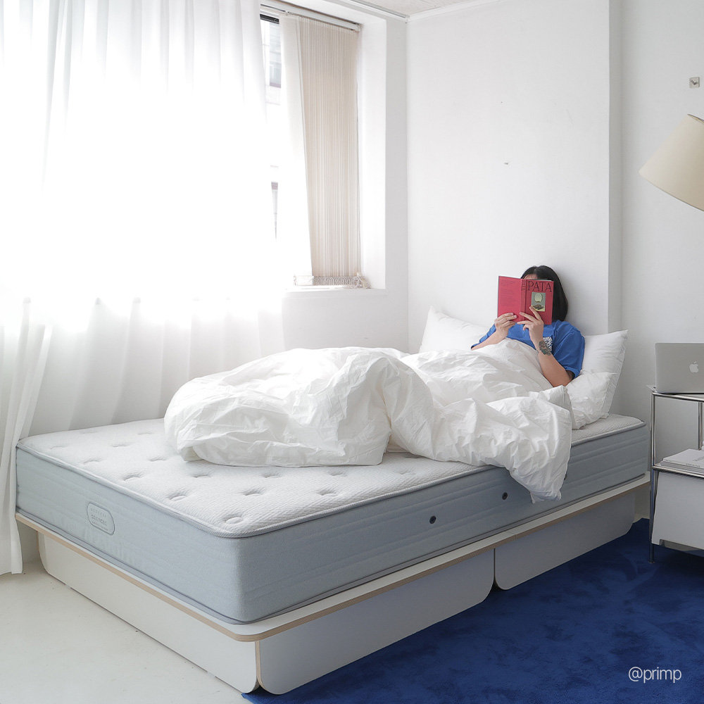 슬립퍼 밸런스드 프라임 단단한 허리 침대 매트리스 스프링 쿨폼 25cm, Q(퀸), 하드