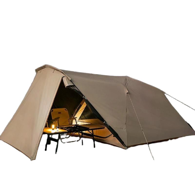 터널텐트 대형 텐트로 가족과 함께 넉넉하게 사용하는 감성 캠핑용 텐트 다양한 플레이 가능