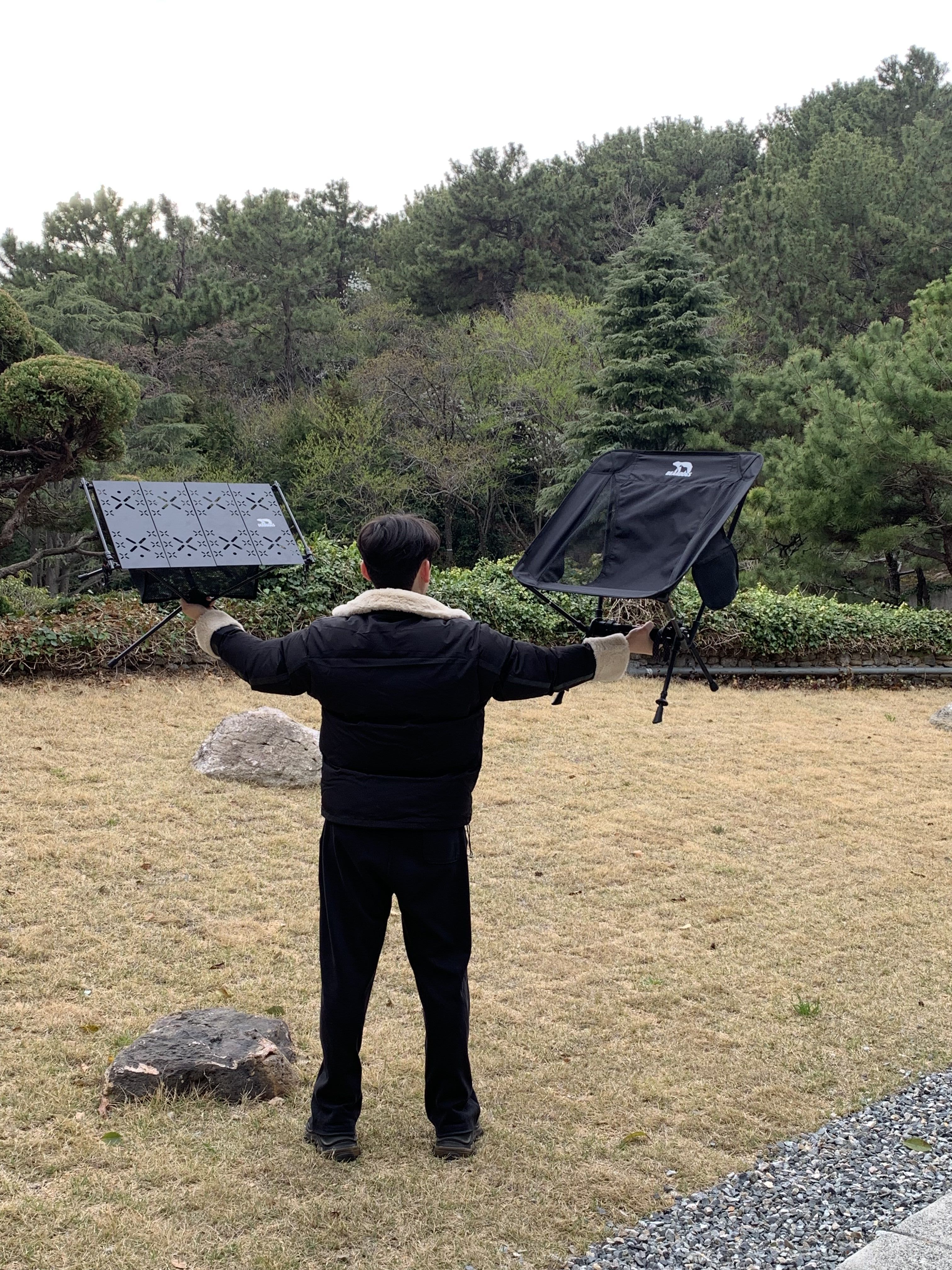 베어독스 노바 캠핑 의자 중형 등산 스틱 트레킹 폴 경량 릴렉스 체어 백패킹 폴대 - 상세 이미지 2