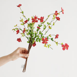 가우라 생화같은 인테리어 조화 인조 꽃 다발 나무 가지 장식 A 레드 실사용 후기 | 효과 있을까? - 상품 이미지 3