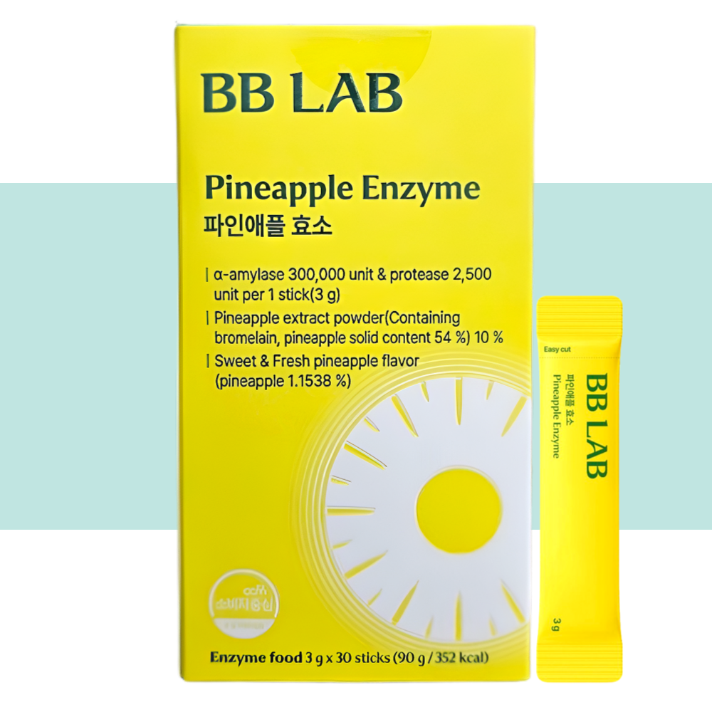 비비랩 브로멜라인 파인애플 효소 분말 30포X1개 - 상세 이미지 4