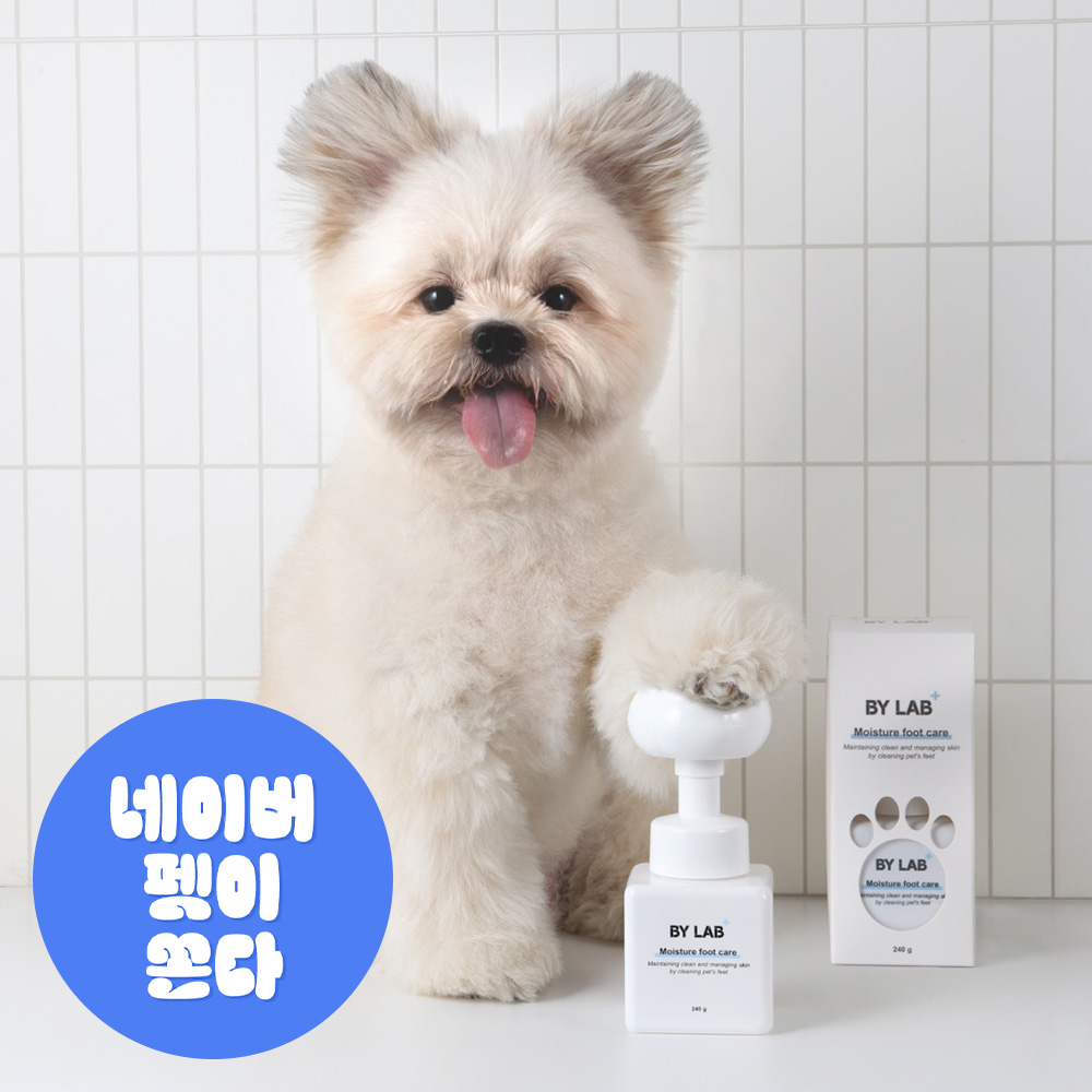바이랩 수분풋케어 강아지 발바닥 세정제 산책 비누 발사탕 발 습진 샴푸 240g, 1개