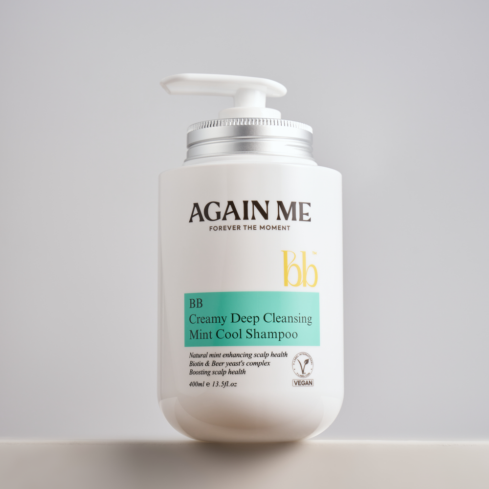 어게인미 애플민트 비듬샴푸 약산성 지루성 두피 쿨샴푸 400mL 이미지 4