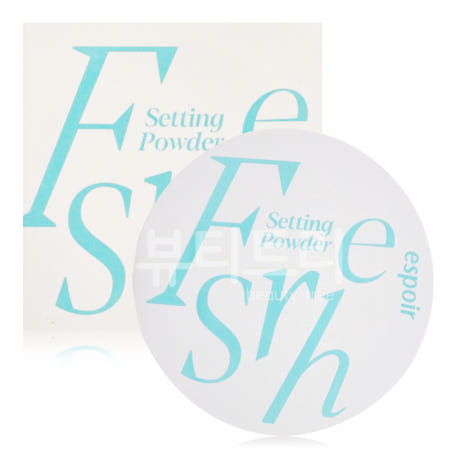 에스쁘아 프레쉬 세팅 파우더 9g/화이트