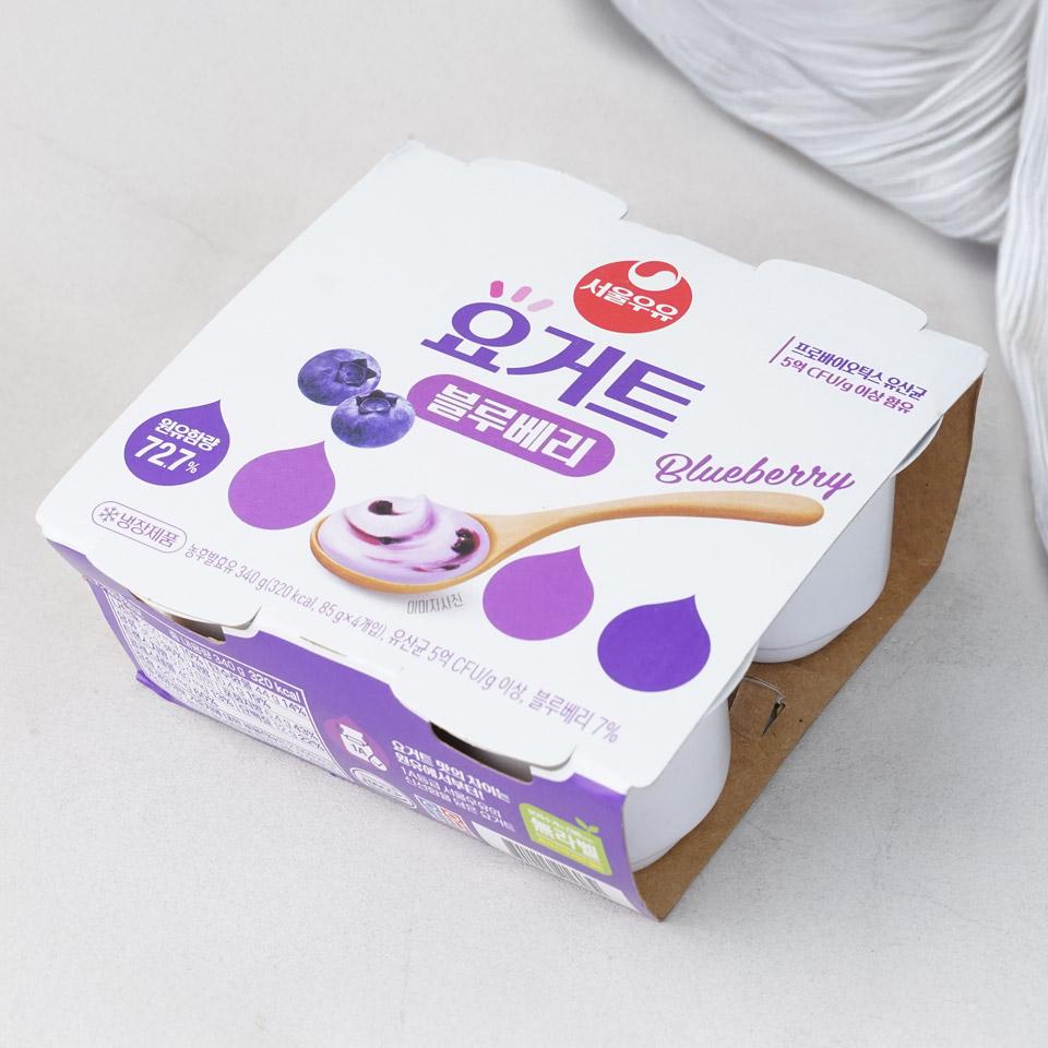메가마트 서울우유 요거트 블루베리 85gx4 - 상세 이미지 2