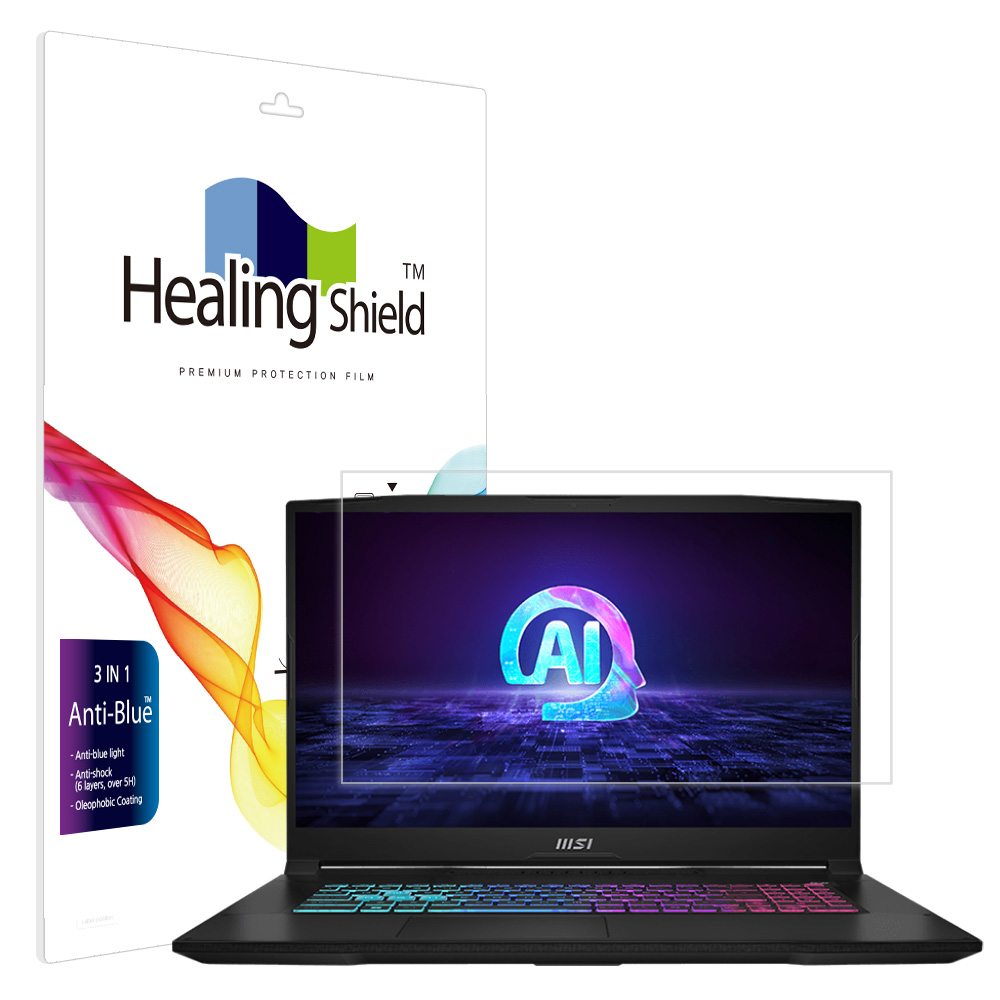 MSI Sword GF76 A AI B8VF-R7 17.3 블루라이트차단 액정보호필름 - 상품 이미지