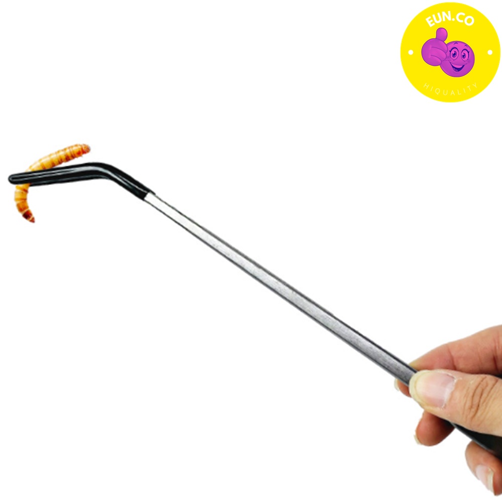 뱀사육 거미 밥주기 물림방지 먹이핀셋 파충류사육 밀웜 귀뚜라미 먹이 피딩용 롱핀셋 - 메인 이미지
