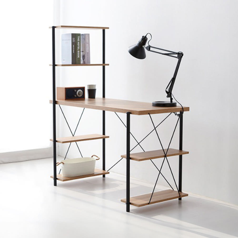 이지보 툴프리 H형 책상 120x56x74, 리베라오크 2210.5486