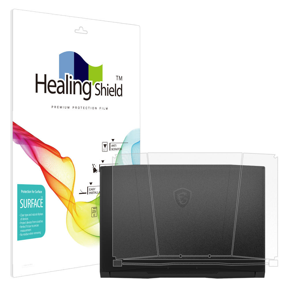 상판 보호필름 부착 이미지