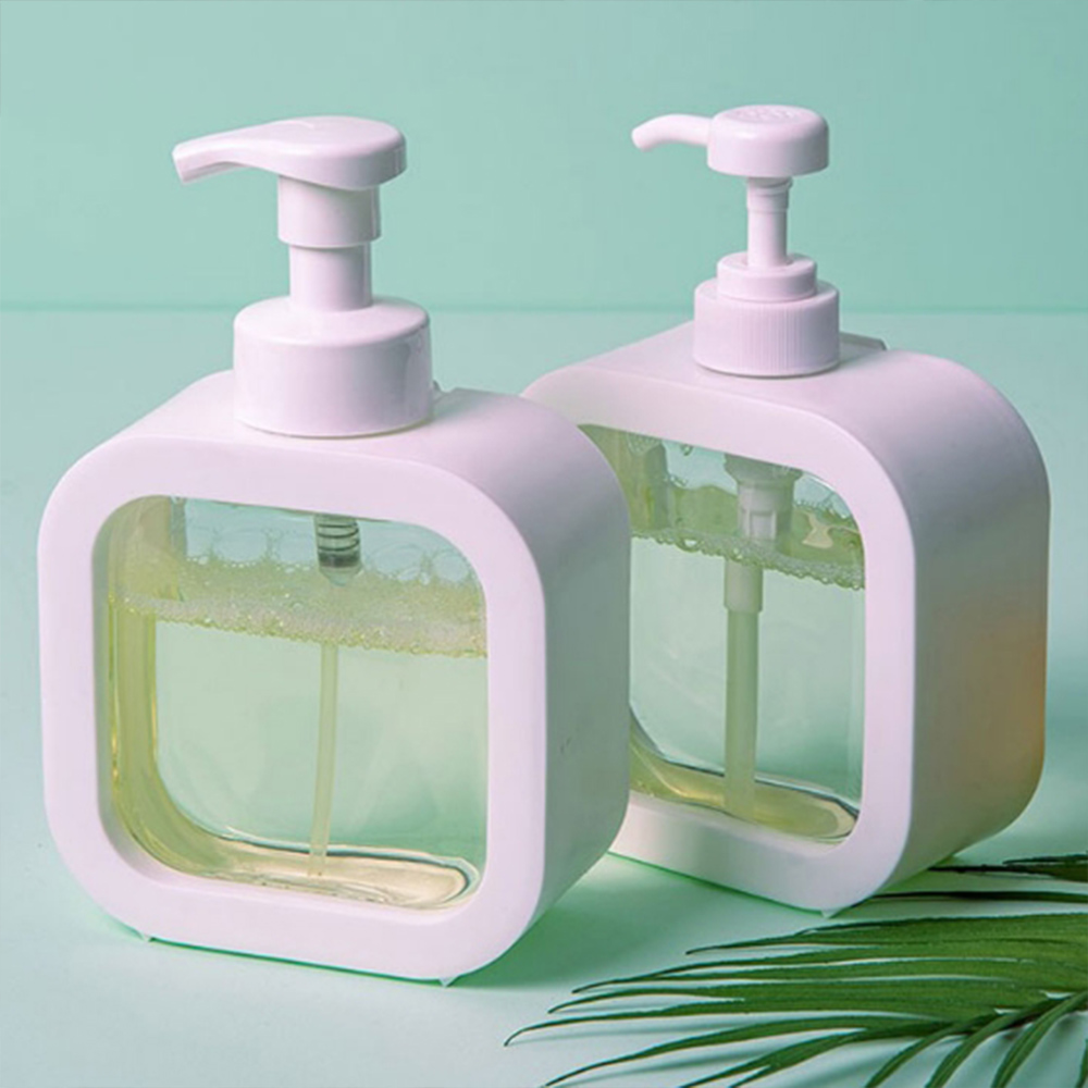 500ml 리필 공병 디스펜서 거품형 일반형 세제통 손세정제통 핸드워시통 주방 세제 샴푸 - 상품 이미지