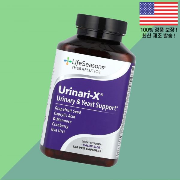 라이프시즌스 우리나리 엑스 180 식물성 베지캡슐 LifeSeasons Urinari X Veg Capsules : 투어포드