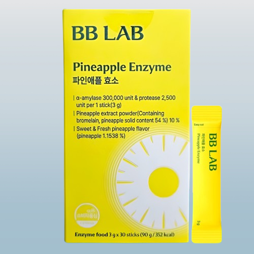 비비랩 브로멜라인 파인애플 효소 분말 30포X2개 - 상세 이미지 3