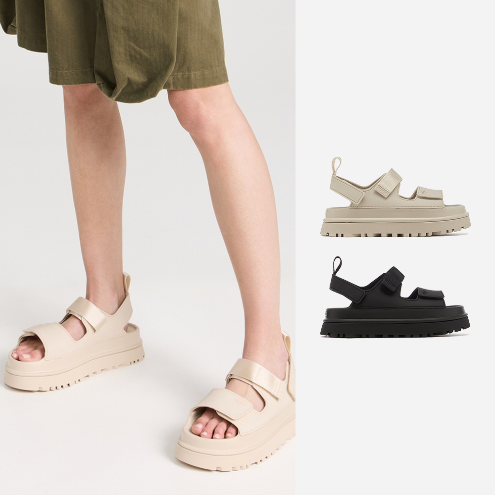 어그 UGG 미국 골든글로우 플랫폼 여성 샌들