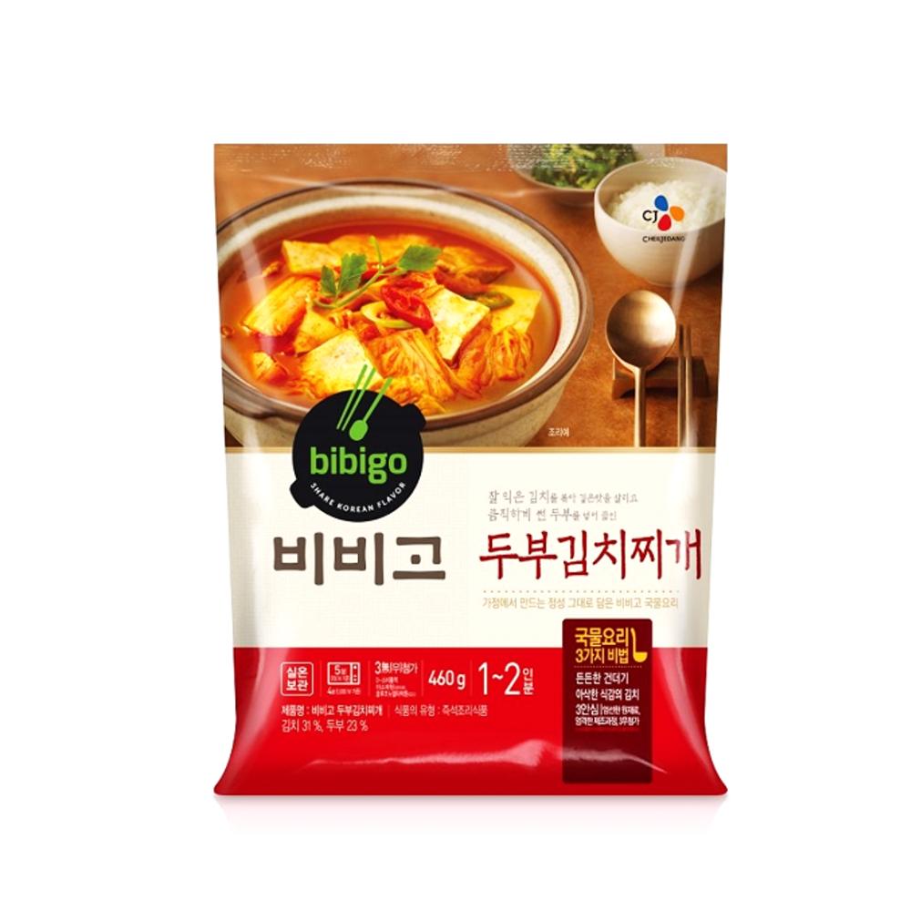 비비고두부김치찌개 CJ 460g : 식재온