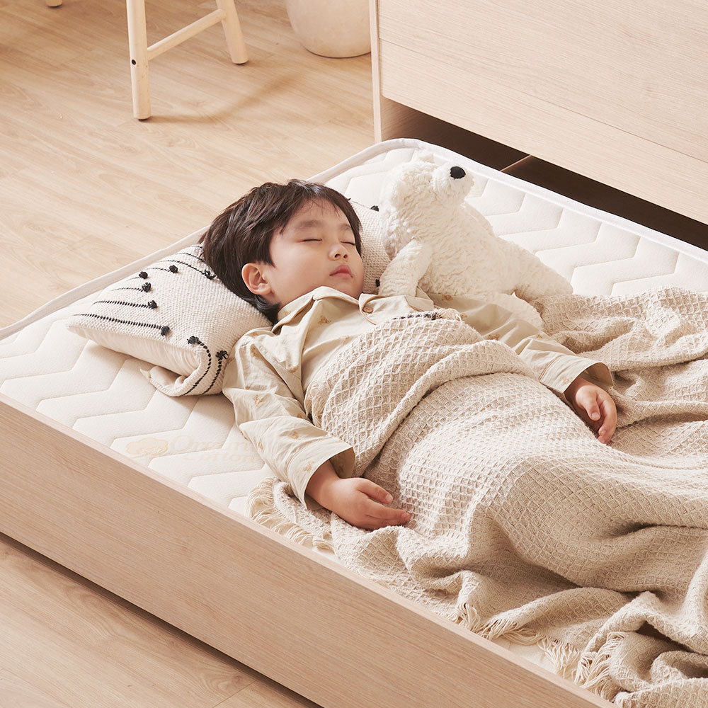 장인가구 뉴피터 어린이 키즈 오가닉 12cm 낮은 본넬 침대 매트리스 SS
