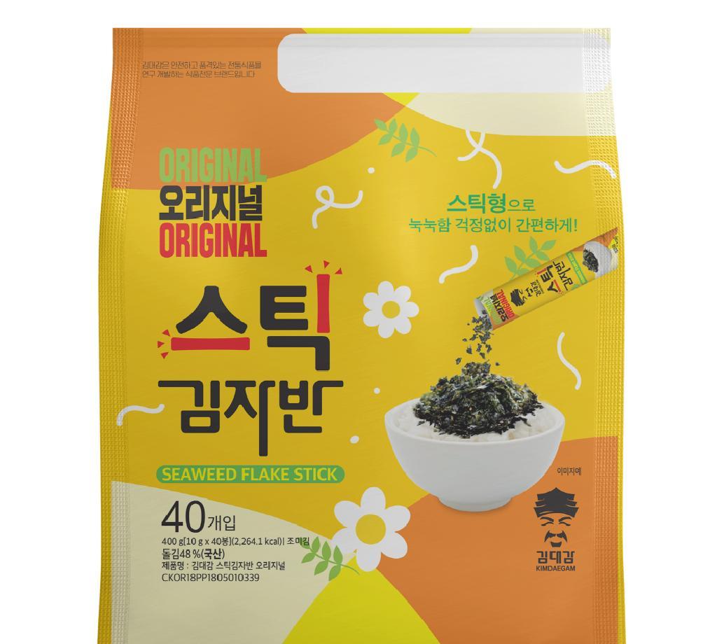 스틱김자반 오리지널 김대감 400g : 식재온