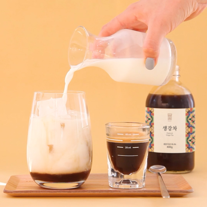 국내산 생강차 400g 수제 생강청 착즙 원액 진저티 담꽃 이미지 6