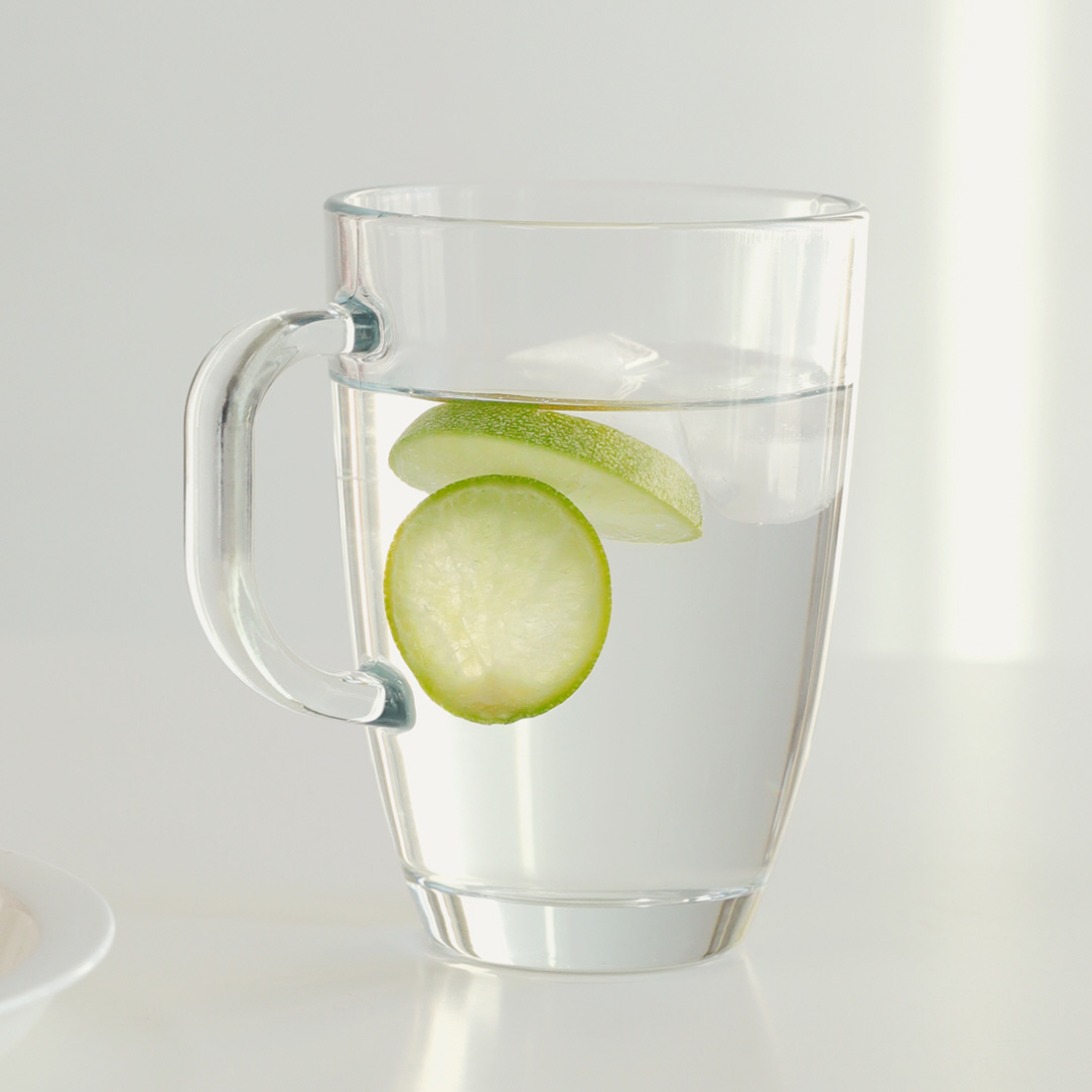 [2잔] 홈카페 대용량 손잡이 유리컵 아이스아메리카노 냉커피잔 커플 맥주잔 460ml - 상세 이미지 5