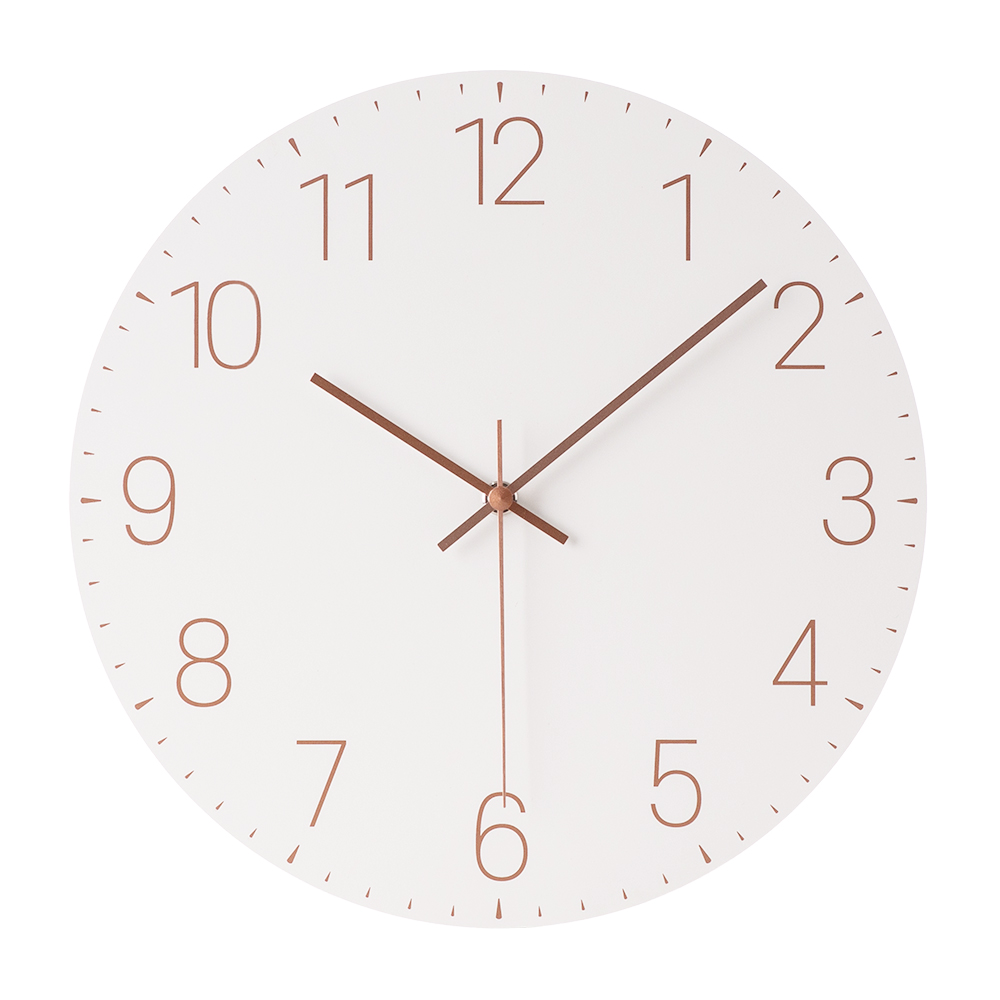 국산 가벼운 무소음 벽시계 플레인 거실 인테리어 사무실 무타공 벽걸이 아날로그 시계