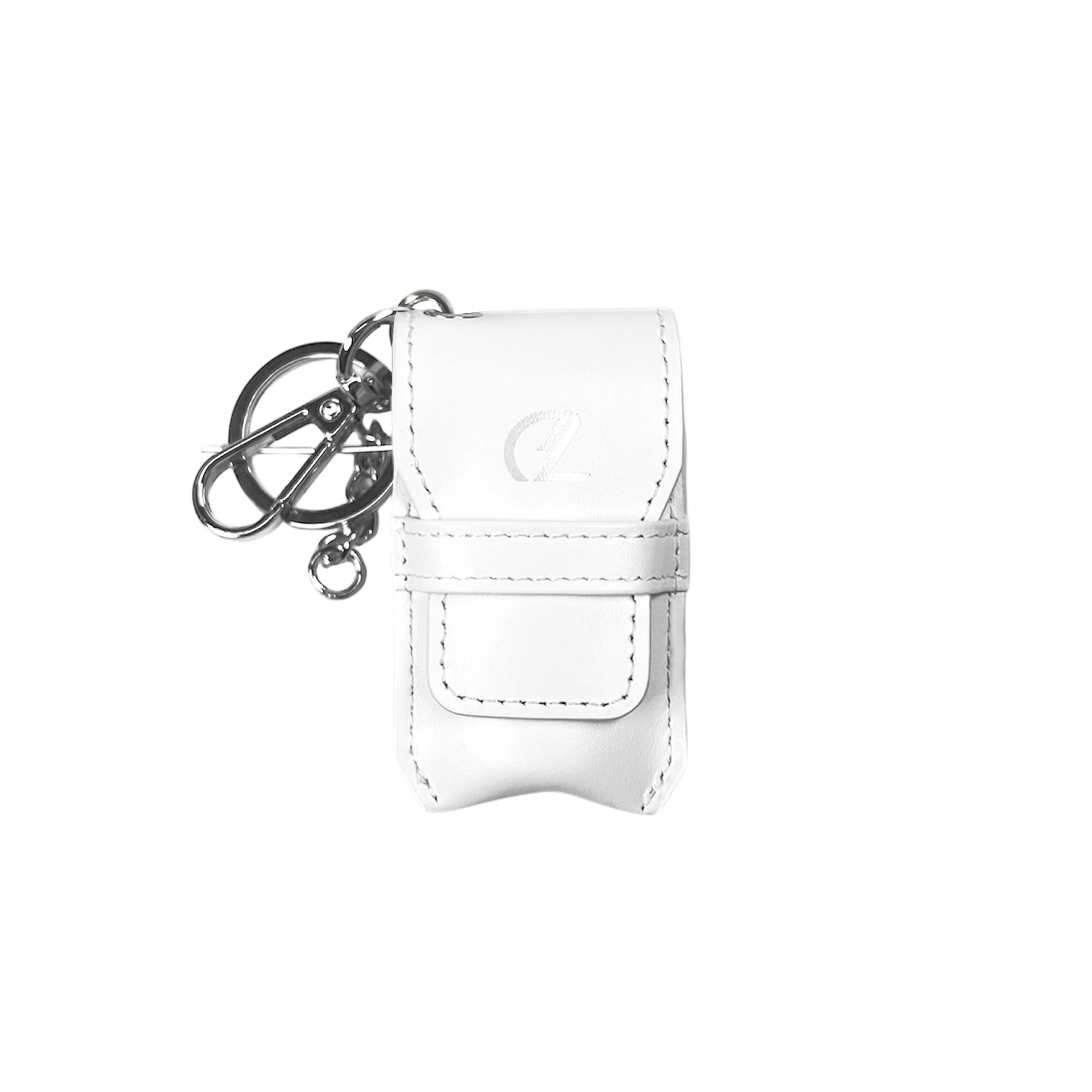 디아넬 미니백 소가죽 키링 White / 라이터 OTP(오티피) 골프티 케이스 열쇠고리 - 상세 이미지 2
