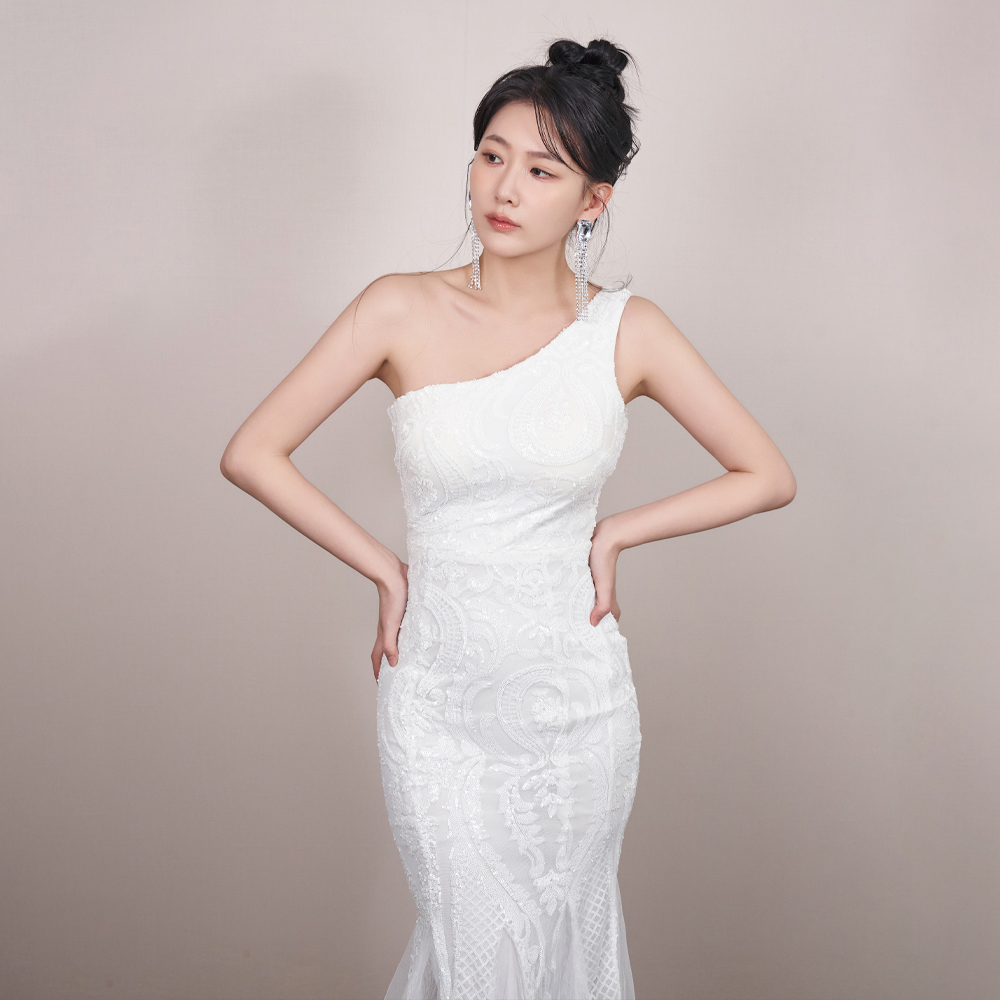 이레네 이브닝 파티드레스 무대 시상식드레스 2부 스팽글 연주회드레스 - 상세 이미지 2