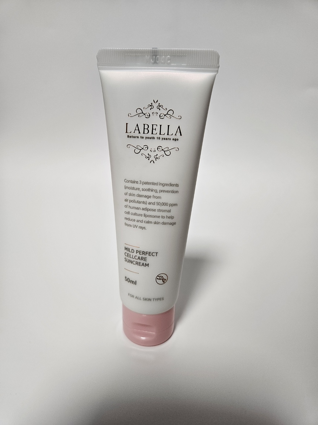 라벨라 마일드 퍼펙트 셀케어 선크림 (50ml)+비덴 미라클 마스크팩 무료 - 상세 이미지 3